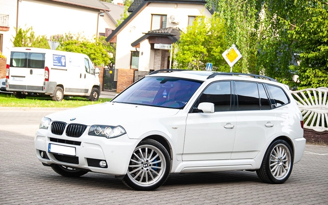 BMW X3 cena 39900 przebieg: 229000, rok produkcji 2008 z Jedwabne małe 781